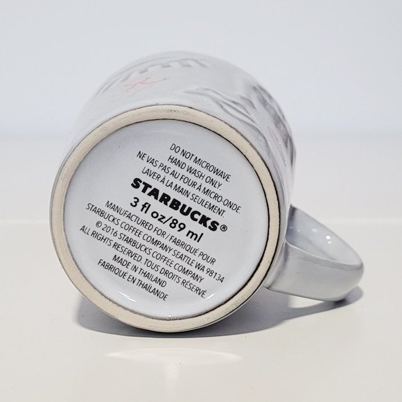 Starbucks 3oz Espresso Demi-Tasse Mermaid Face Cup - NIB - Picture 5 of 6